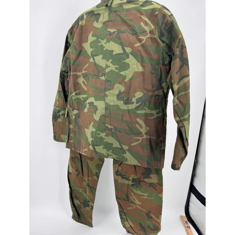 Vintage 70s Kmart Camo‎ Field Jacket and Pants Set Men's Medium Hunting New Old
